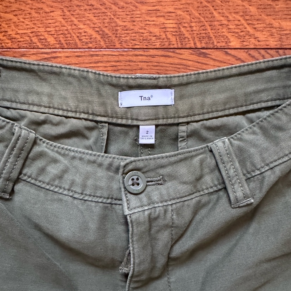 TNA Olive Green Women’s Cargo Pants